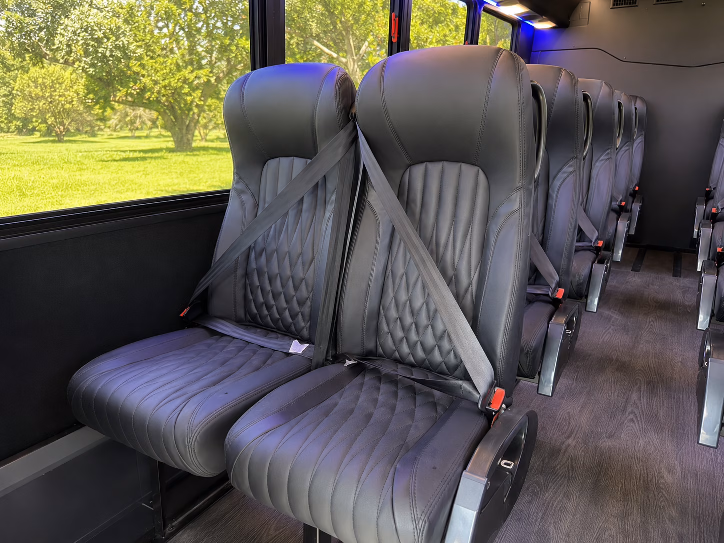 east hartford corporate event transportation onboard seating