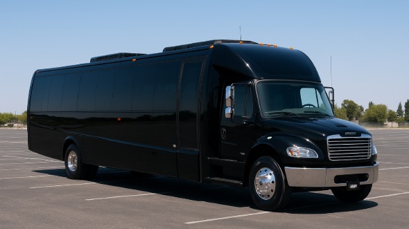 Exterior of Charter Bus Company East Hartford's 20 Passenger Mini bus in East Hartford