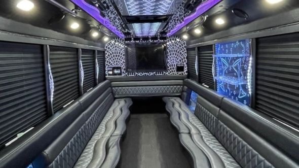 east hartford party bus rental inside